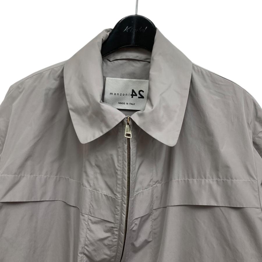 値下げ】manzoni24 ジップコート グレー サイズ：38 (EC