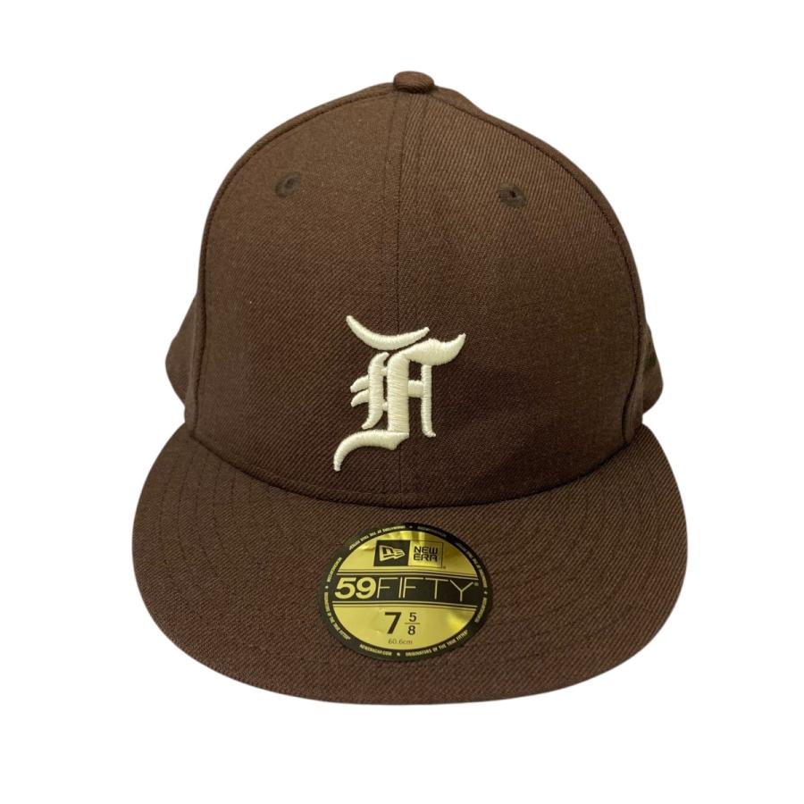 FOG ESSENTIALS×New Era ロゴ キャップ 帽子 ブラウン FOG fog essentials OF メンズ キャップ FEAR エッセンシャルズ