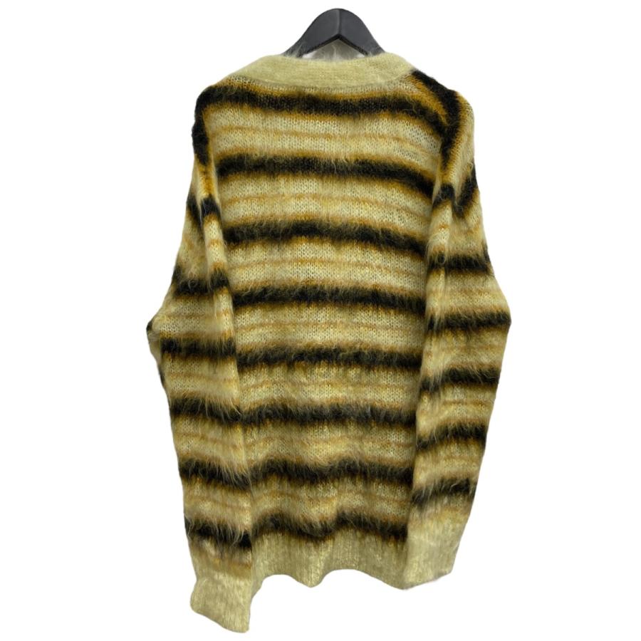 MARNI（マルニ） ニットカーディガン イエロー×ブラウン サイズ：48