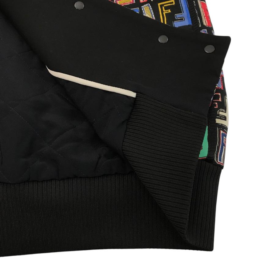 【値下げ】FENDI ブルゾン FJ6821 A1EA ブラック×マルチカラー サイズ：38 (渋谷店)の画像