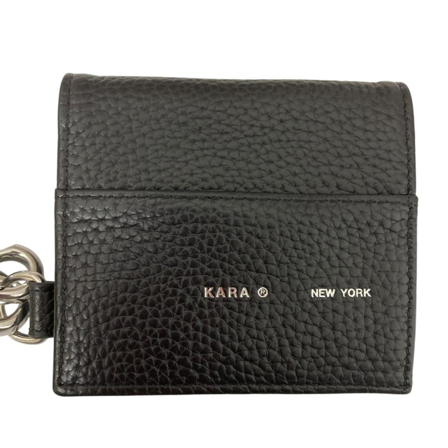 KARA 黒 レザー ウォレットチェーン KARA 【値下げ】KARA チェーンウォレット ブラック (EC