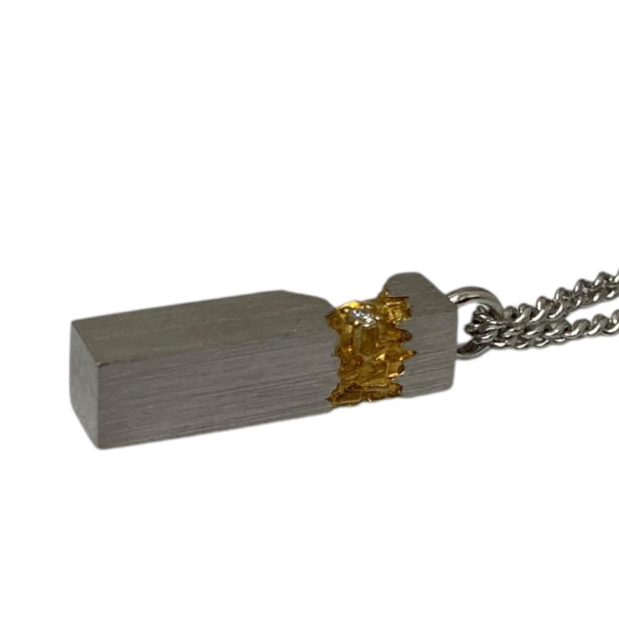 TOM WOOD 【値下げ】TOM Mined Cube Pendant ネックレス
