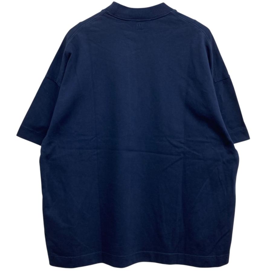 ami ネイビー Tシャツ ハートロゴ ami ネイビー Tシャツ ハートロゴ