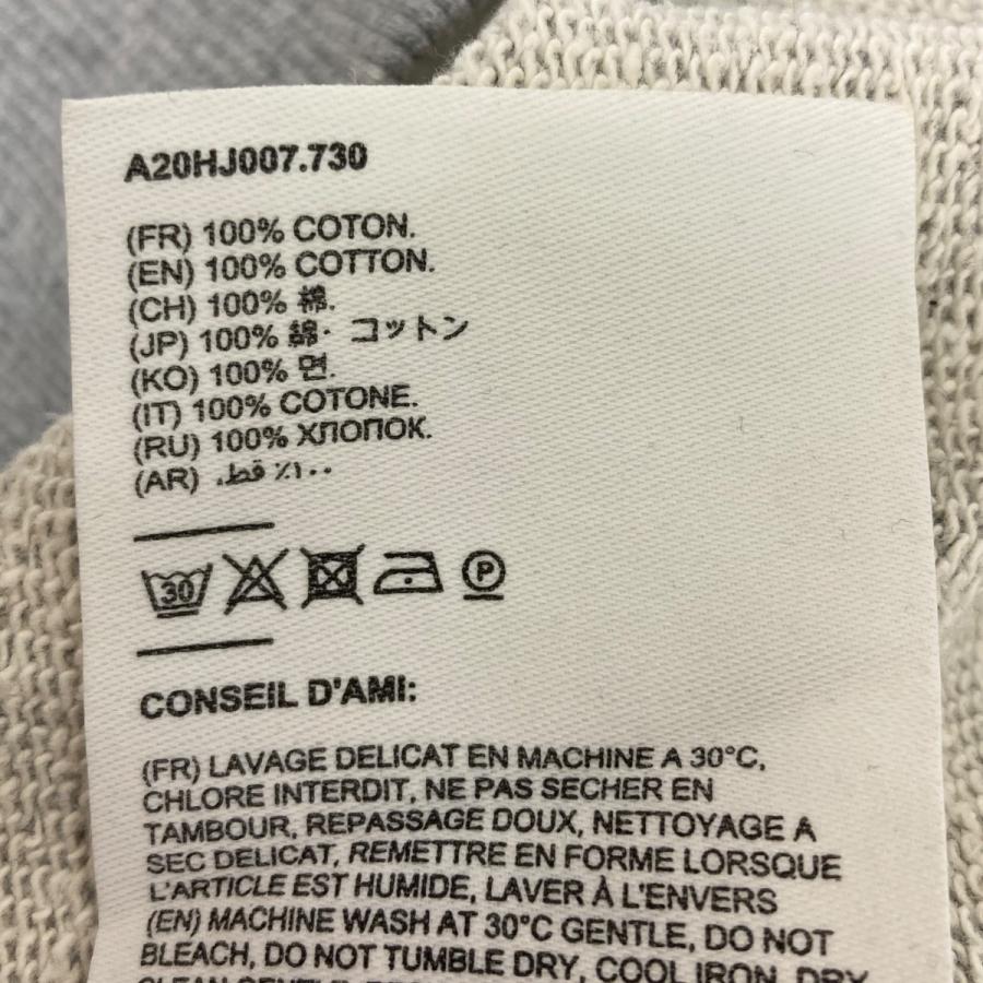 値下げ】AMIPARIS クルーネックスウェット グレー サイズ：M (渋谷神南