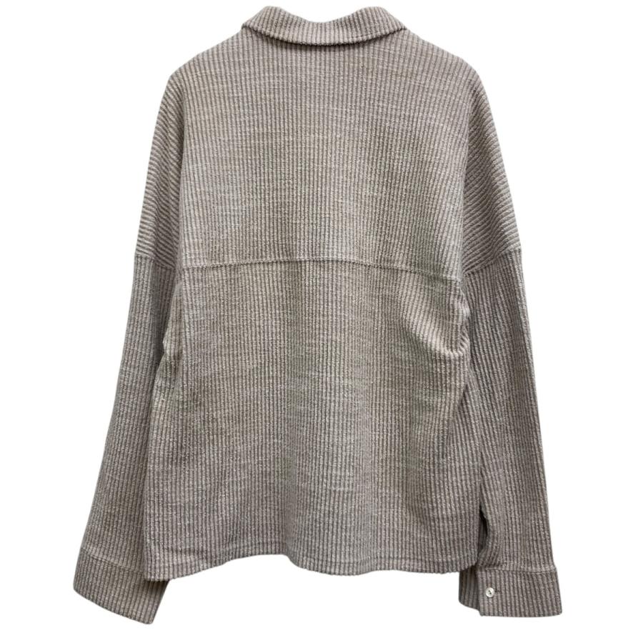 ANCELLM CUT STRIPE SHIRT サイズ2 ベージュ ANCELLM CUT STRIPE SHIRT サイズ2 ベージュ
