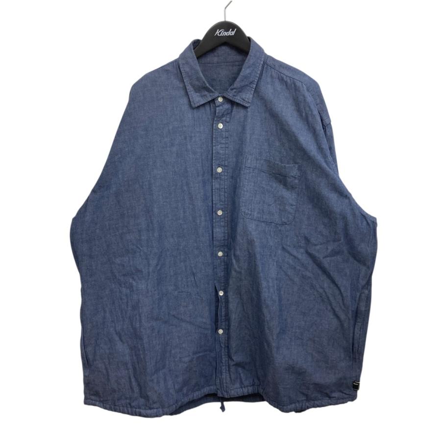 値下げ】BROCHURE BROCHURE GENERALLY DENIM デニムシャツ インディゴ