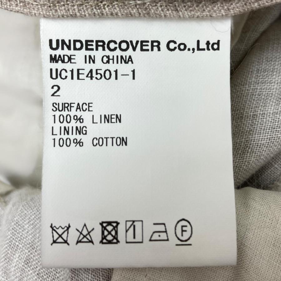 UNDERCOVER（アンダーカバー） 【値下げ】UNDERCOVER 25SS リネン総柄