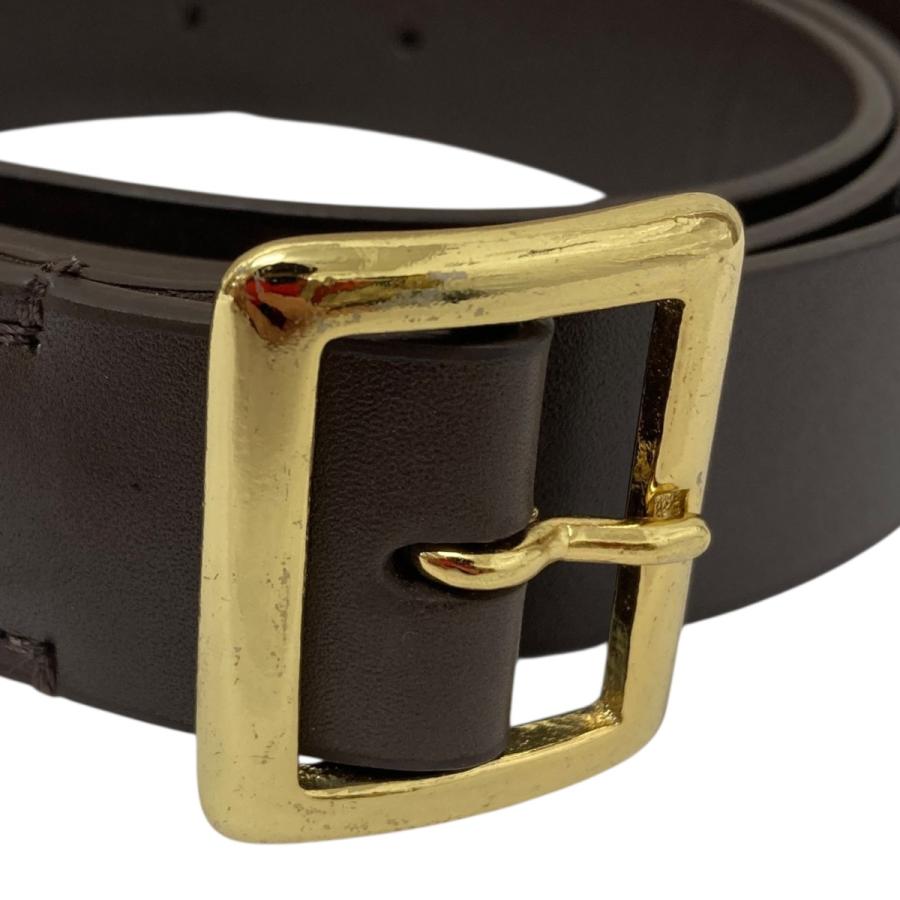 AURALEE 【値下げ】AURALEE 24AWLEATHER SQUARE BUCKLE BELT レザー