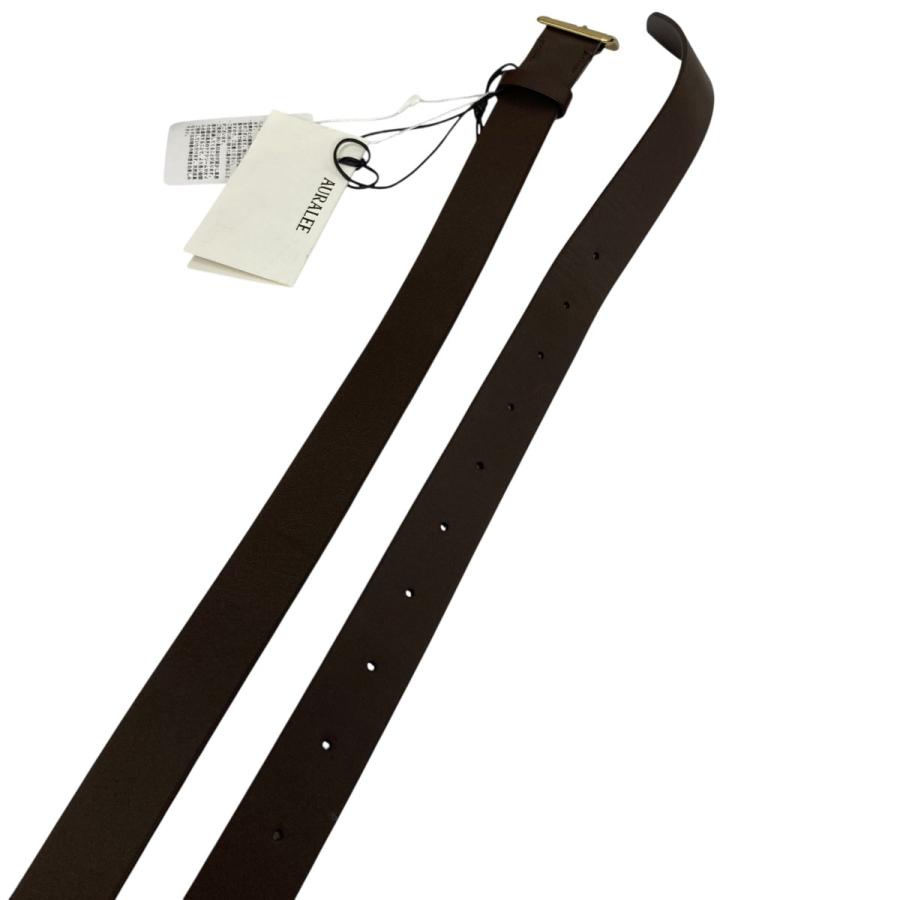 AURALEE（オーラリー） 【値下げ】AURALEE 24AWLEATHER SQUARE BUCKLE