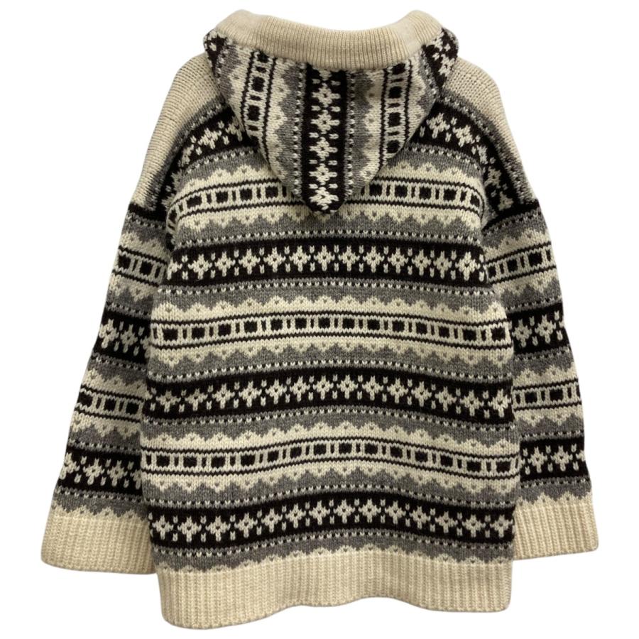 CELINE（セリーヌ） CELINE Baja fair isle Shetland wool hoodie