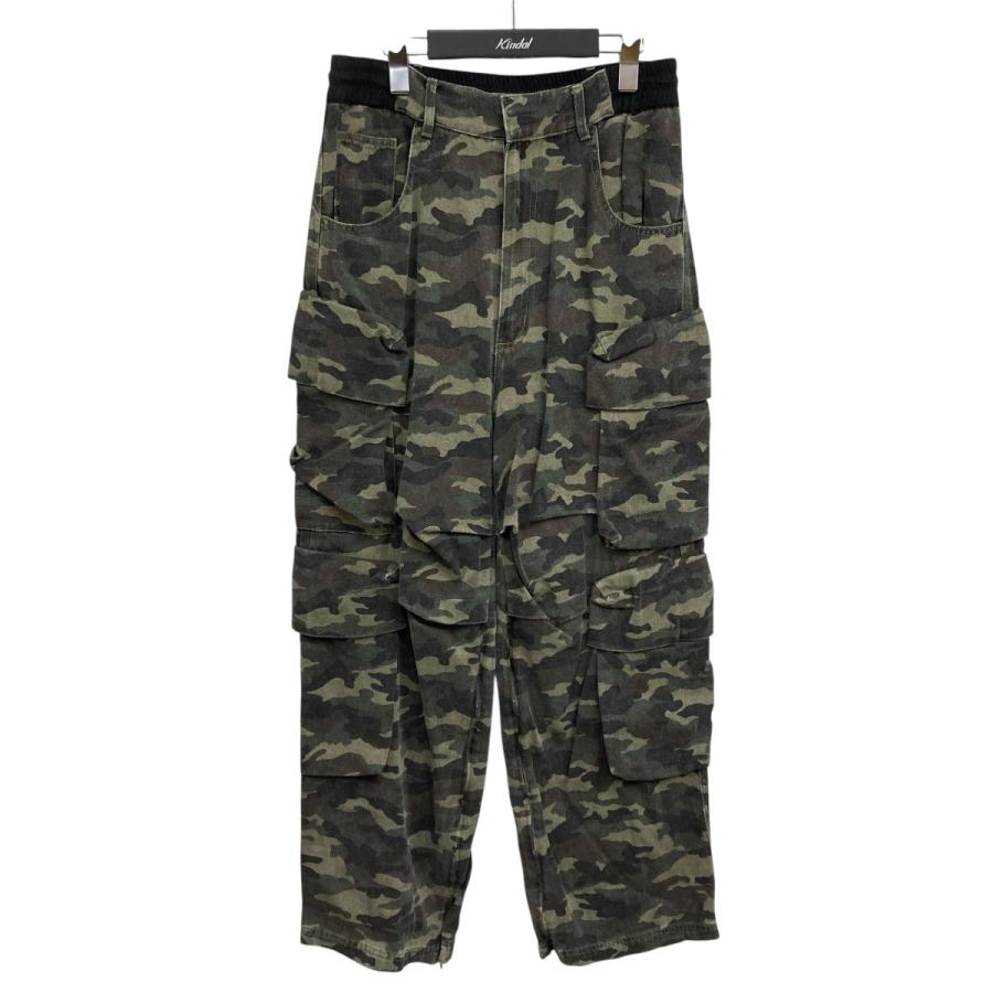 値下げ】ARNODEFRANCE CAMO CARGO PANTS カモカーゴパンツ グリーン