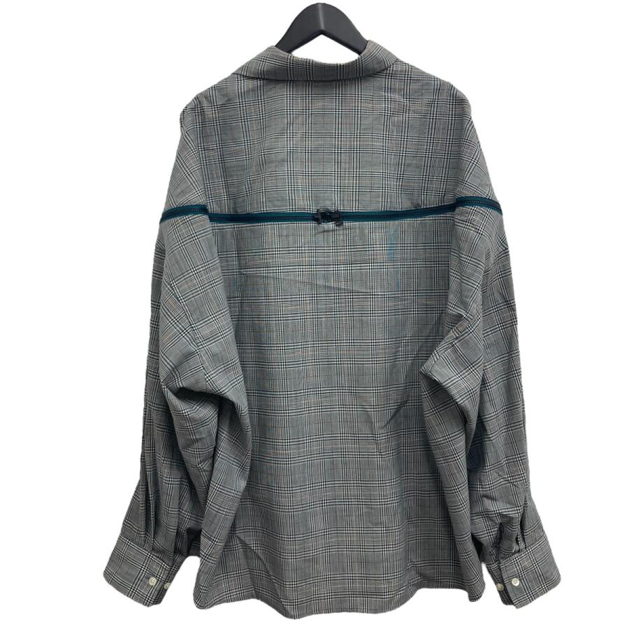 ファセッタズム　シャツ　サイズ4 FACETASM ファセッタズム チェックシャツ グレー サイズ：4