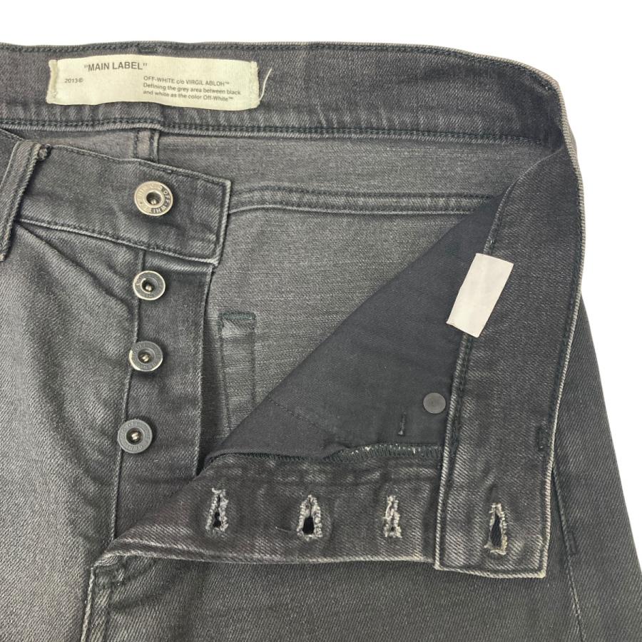 off white（オフホワイト） 【値下げ】OFFWHITE デニムパンツ ブラック