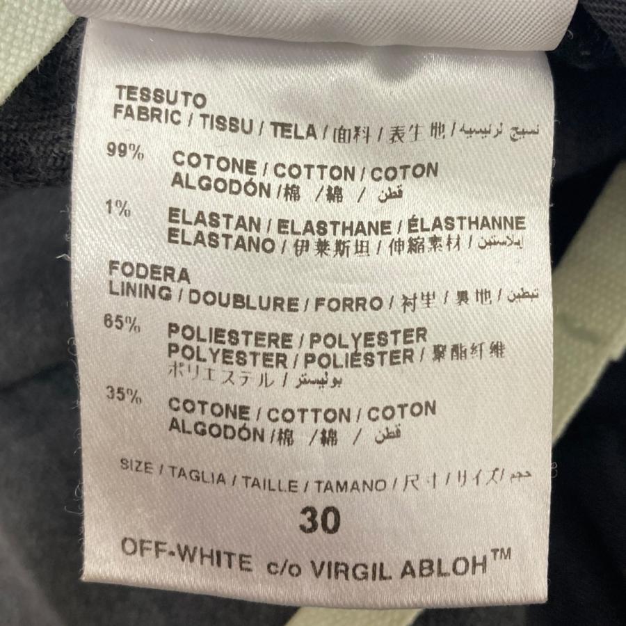 off white（オフホワイト） 【値下げ】OFFWHITE デニムパンツ ブラック