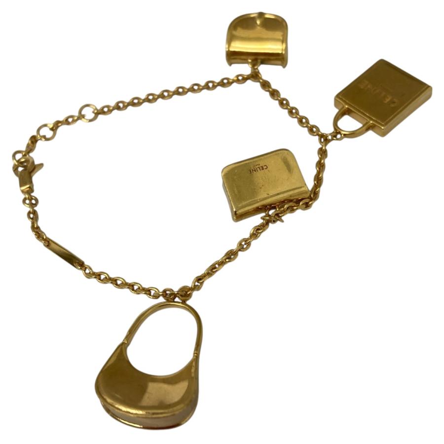 CELINE（セリーヌ） 【値下げ】CELINE バッグモチーフブレスレット