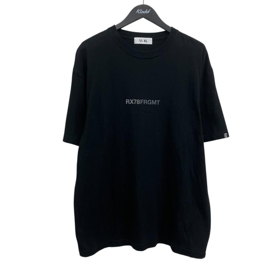 ヴイエー VA フラグメントガンダムTシャツ ブラック サイズ：XL 