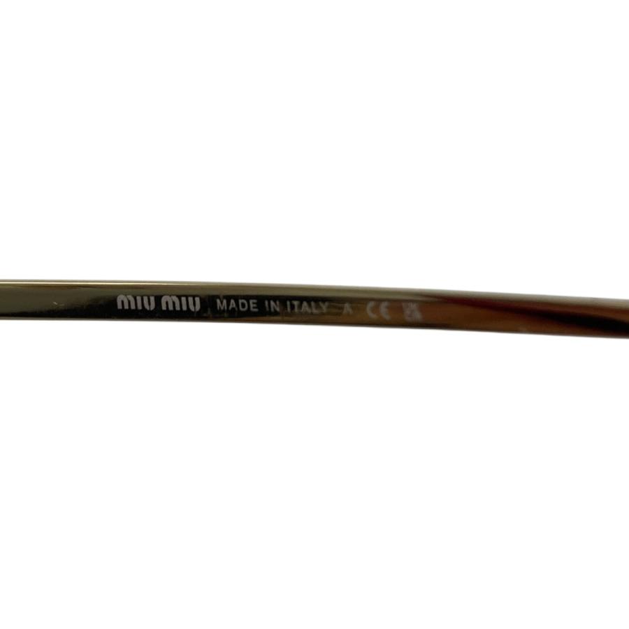 miu miu（ミュウミュウ） 【値下げ】MIU MIU サングラス ブラウン