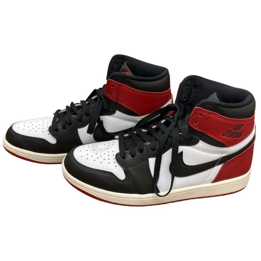 NIKE ナイキ エアジョーダン1スニーカー ブラック×ホワイト