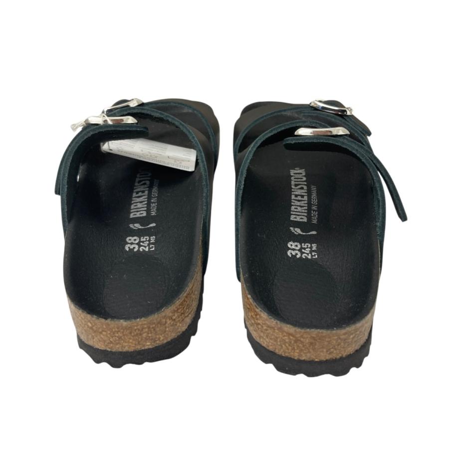 BIRKENSTOCK◇BOSTON/Exquisites/サンダル/24cm/BLK/レザー Boston 