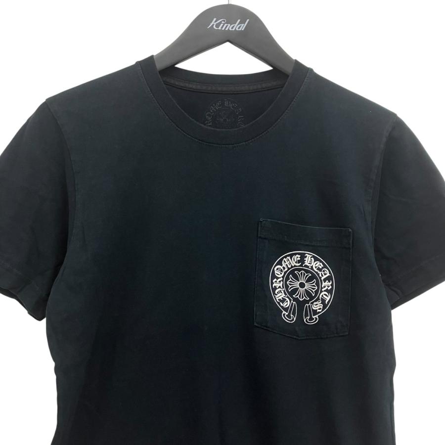 CHROME HEARTS（クロムハーツ） 半袖胸ポケットTシャツ ブラック