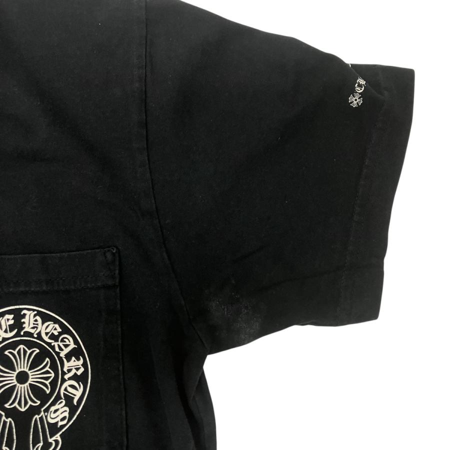CHROME HEARTS（クロムハーツ） 半袖胸ポケットTシャツ ブラック