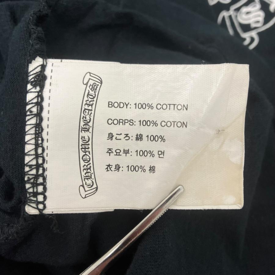 CHROME HEARTS（クロムハーツ） 半袖胸ポケットTシャツ ブラック