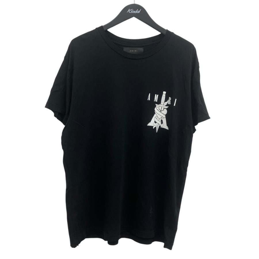 AMIRI（アミリ） プリントTシャツ ブラック サイズ：46 : カインドオル