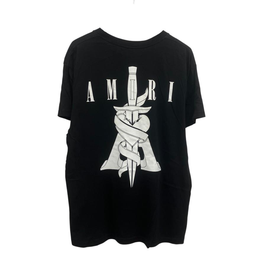 AMIRI（アミリ） プリントTシャツ ブラック サイズ：46 : カインドオル