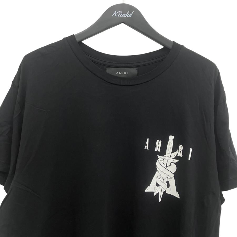 AMIRI（アミリ） プリントTシャツ ブラック サイズ：46 : カインドオル