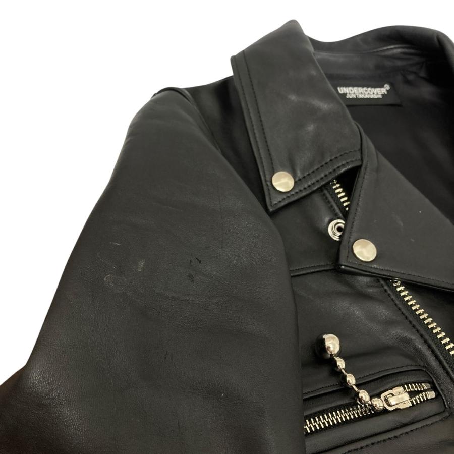 UNDERCOVER アンダーカバー ライダースジャケット ブラック