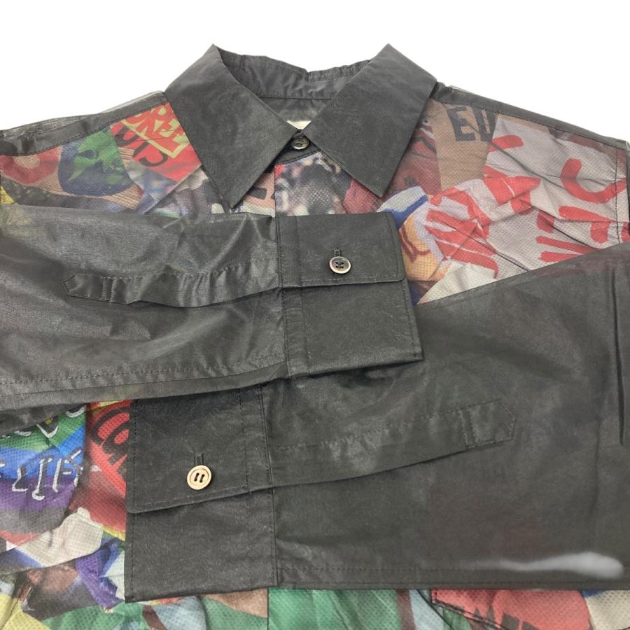 COMME des GARCONS（コムデギャルソン） チュールプリントシャツ