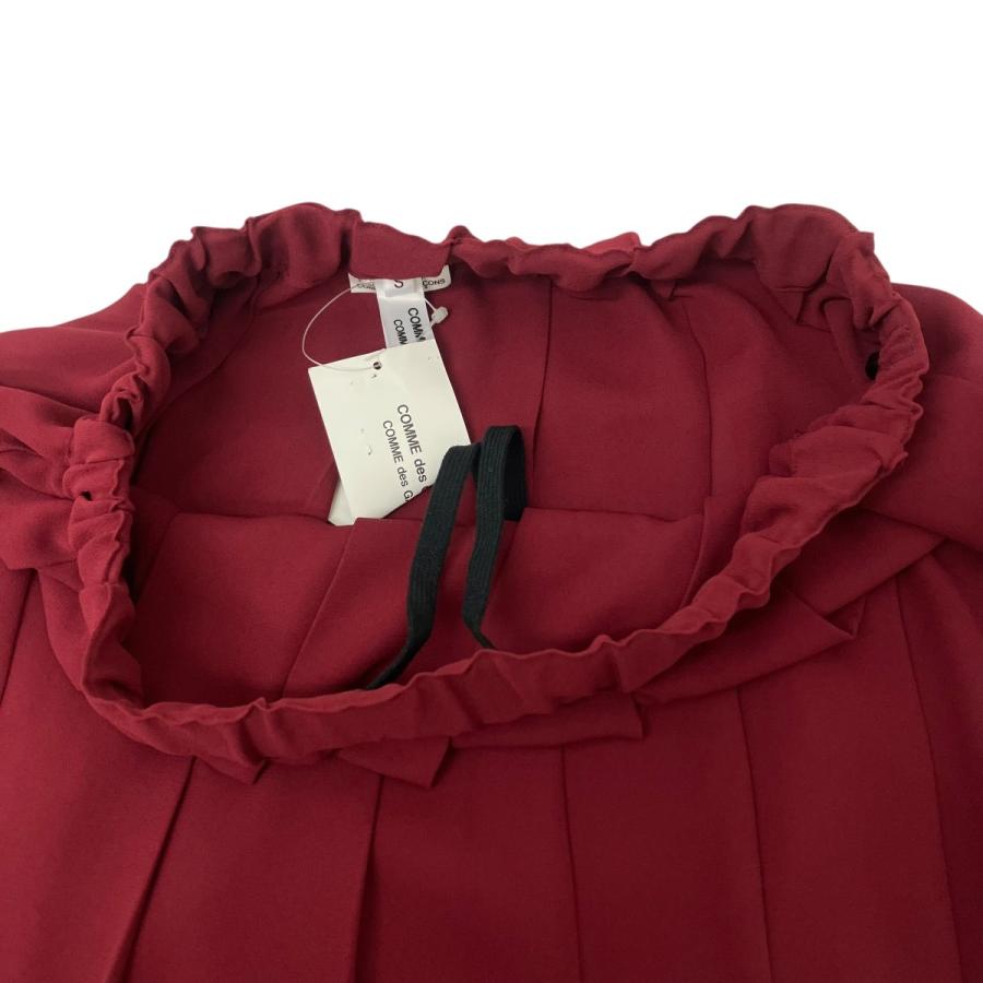 COMME des GARCONS 【値下げ】COMME プリーツスカート レッド サイズ