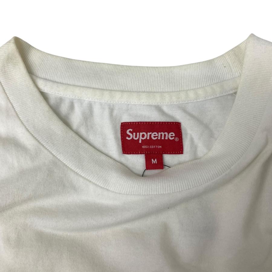Supreme シュプリーム 長袖Tシャツ ホワイト サイズ：M : カインドオル