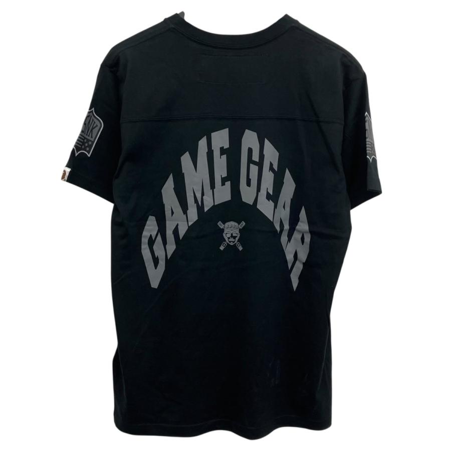 A BATHING APE（アベイシングエイプ） 半袖Tシャツ ブラック サイズ：L