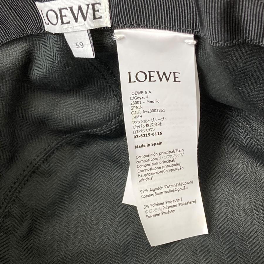 LOEWE（ロエベ） アナグラムバケットハット ネイビー サイズ：59
