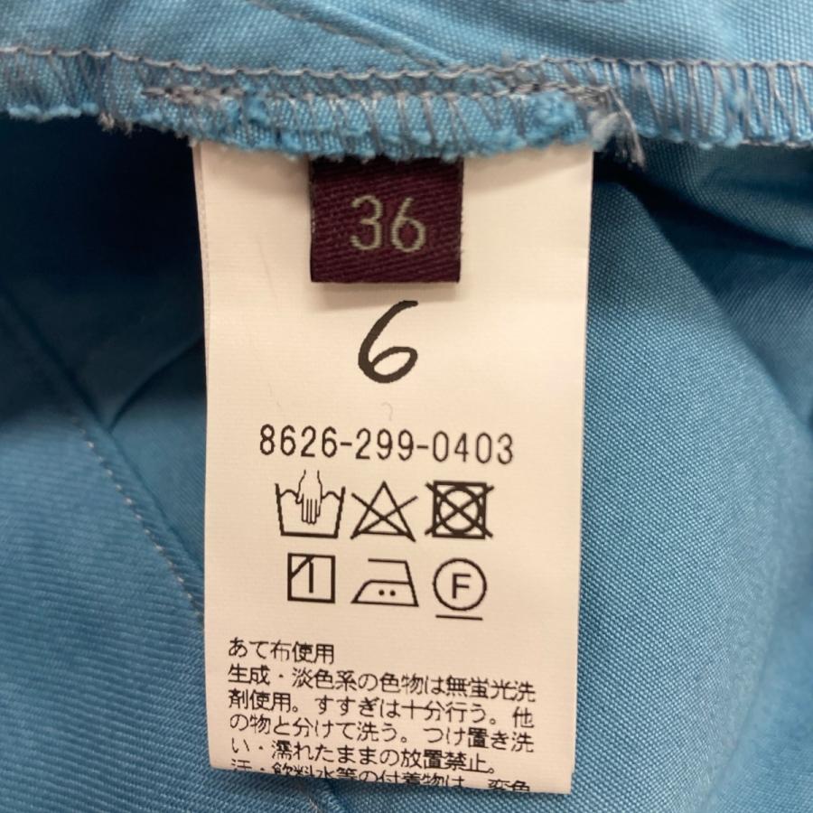 【値下げ】6(ROKU) BEAUTY＆YOUTH COTTON DYE ALL IN ONE コットンダイオールインワン サックスブルー サイズ：3_6