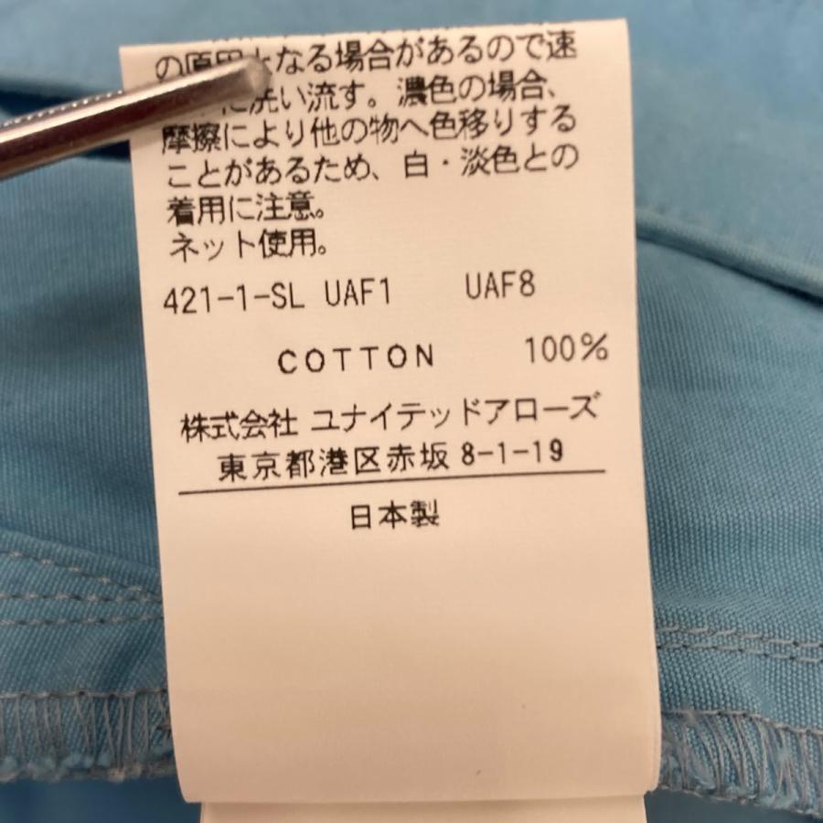 【値下げ】6(ROKU) BEAUTY＆YOUTH COTTON DYE ALL IN ONE コットンダイオールインワン サックスブルー サイズ：3_7