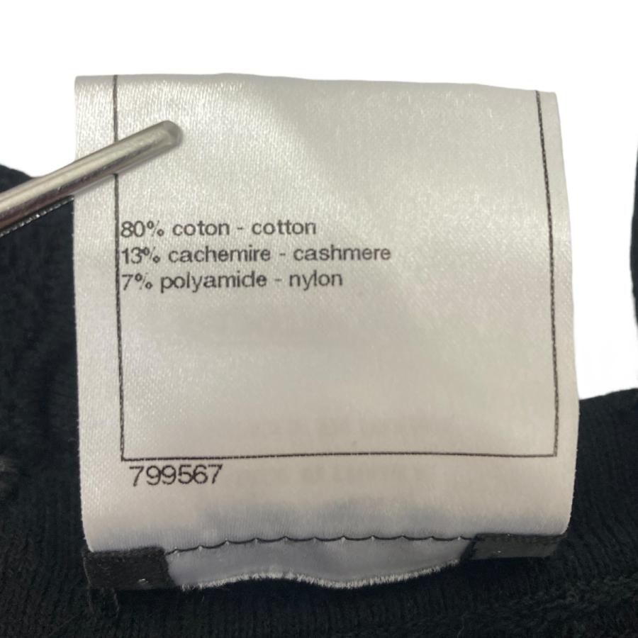 【値下げ】CHANEL ノースリーブニットキャミソールワンピース ブラック サイズ：34 (渋谷神南店)_6