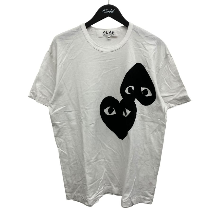 PLAY COMME des GARCONS 【値下げ】PLAY プリントTシャツ ホワイト