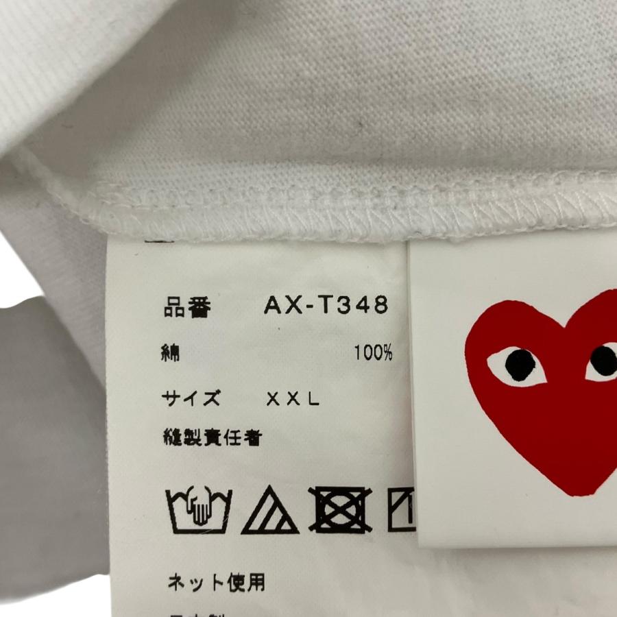PLAY COMME des GARCONS 【値下げ】PLAY プリントTシャツ ホワイト