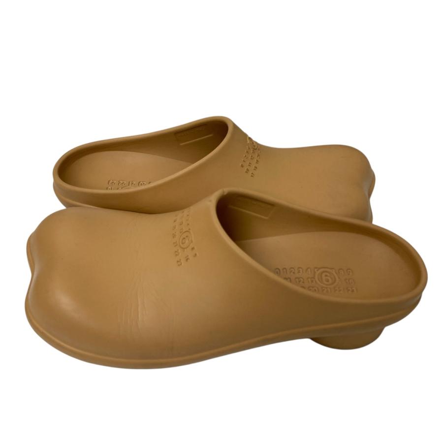 【新品未使用】メゾンマルジェラ HANNAH ミュール サンダル 革靴 茶 37 新品未使用】メゾンマルジェラ HANNAH ミュール サンダル 革靴 茶 37