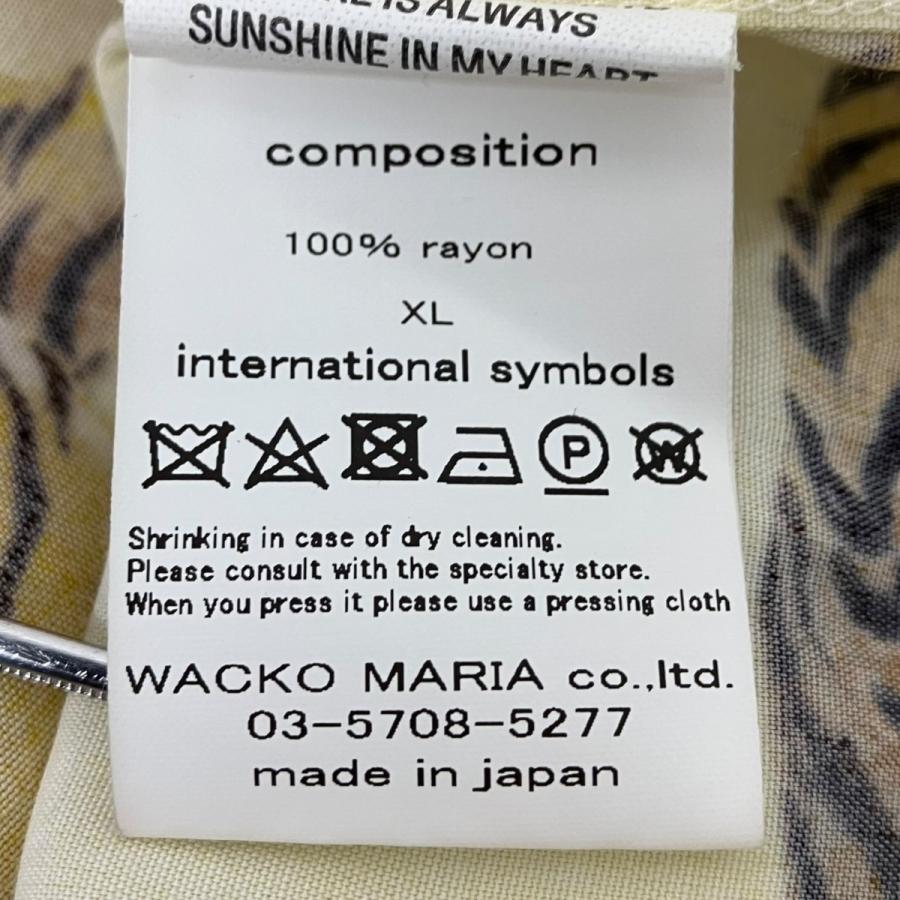 WACKO MARIA（ワコマリア） WACKO MARIA 18FW 虎柄 半袖アロハシャツ