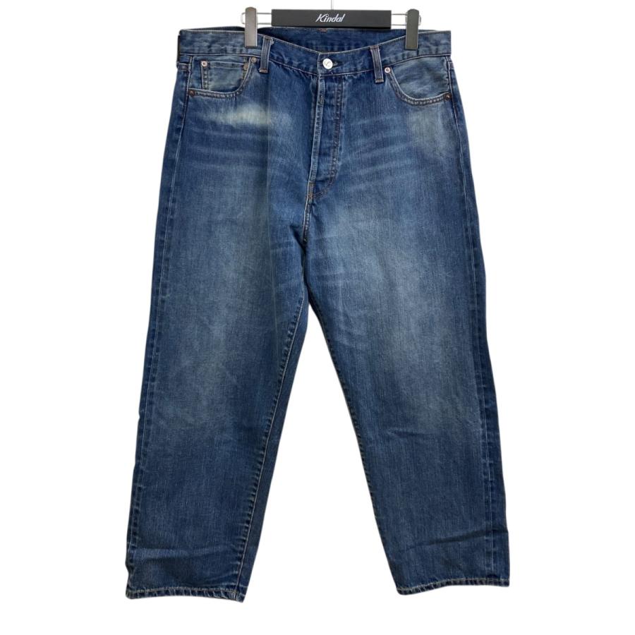 アプレッセ A．PRESSE Washed Denim Wide Pants デニムパンツ