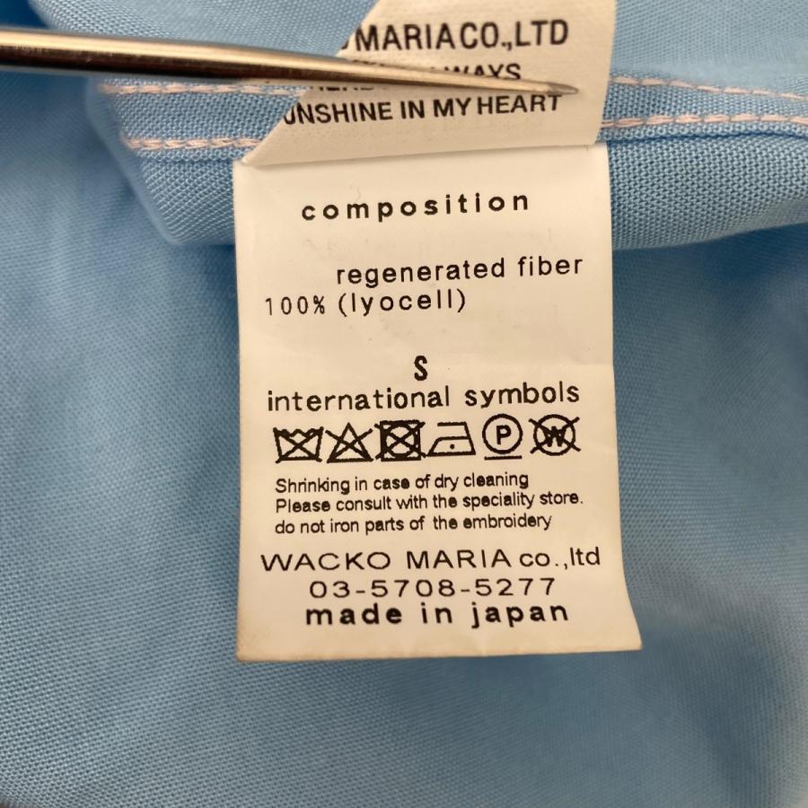 WACKO MARIA（ワコマリア） オープンカラーシャツ ブルー サイズ：S