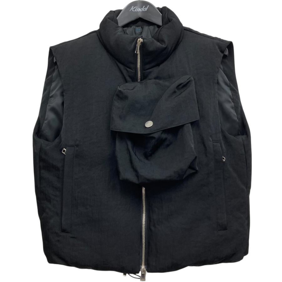 OUAT ダウンベスト ブラック 値下げ】OUAT ダウンベスト ブラック サイズ：2 (渋谷神南店