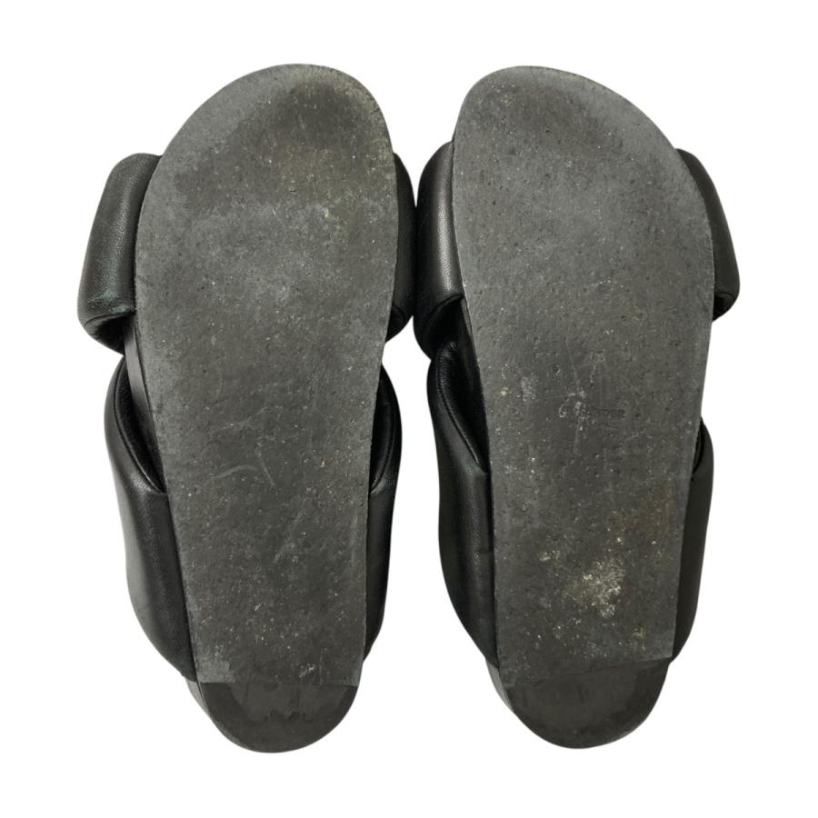 JIL SANDER（ジルサンダー） レザーサンダル ブラック サイズ：41
