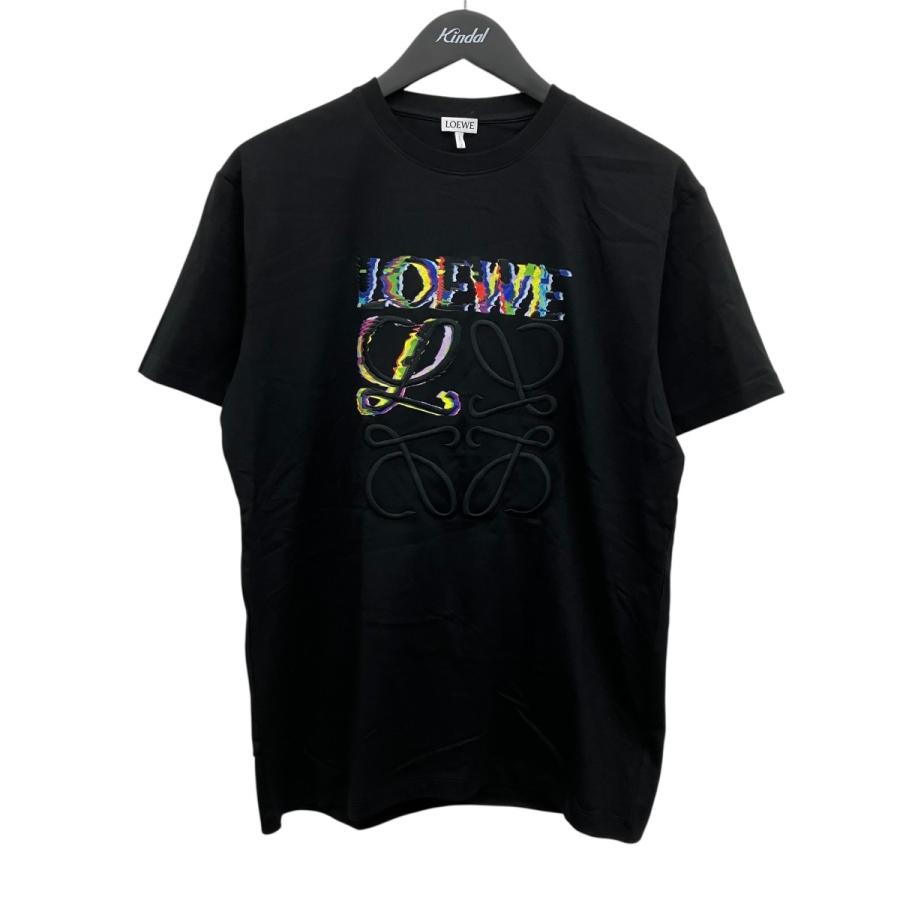 LOEWE（ロエベ） アナグラムロゴTシャツ ブラック サイズ：XS