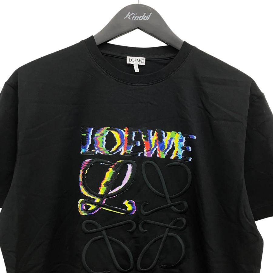 LOEWE（ロエベ） アナグラムロゴTシャツ ブラック サイズ：XS