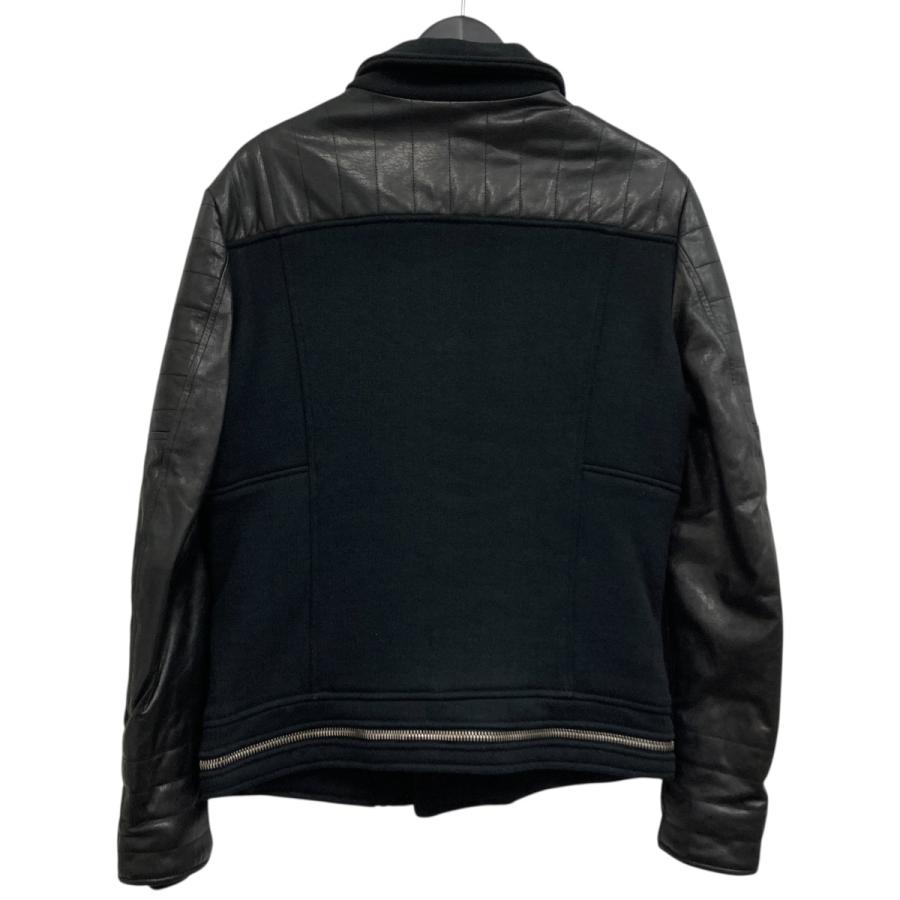 BALMANライダース 楽天市場】【バルマン】Balmain メンズ リブ切替 ダブル レザー