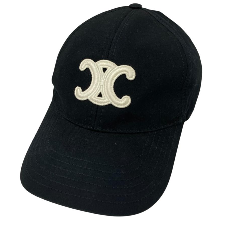 CELINE キャップ　ブラック CELINE（セリーヌ） キャップ ブラック サイズ：L : カインドオルYahoo